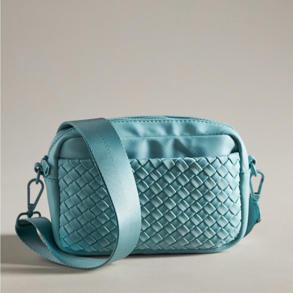 Sol and Selene Neoprene Crossbody Bag
Elegant Blue Woven Crossbody Bag